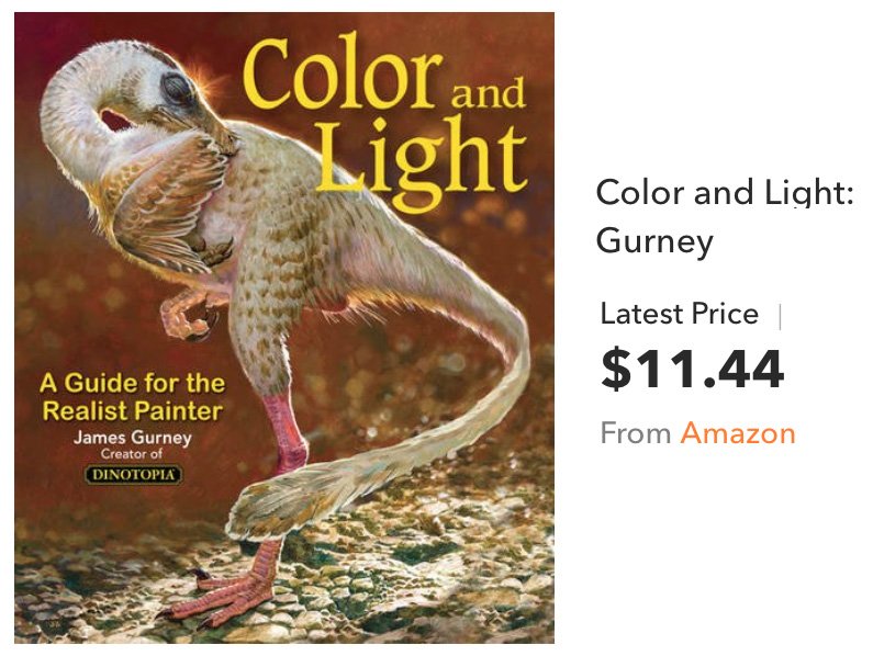 James Gurney on Twitter: "If you were thinking of getting Color and I happened to notice it's at a really good price on Amazon right now. The price fluctuates on