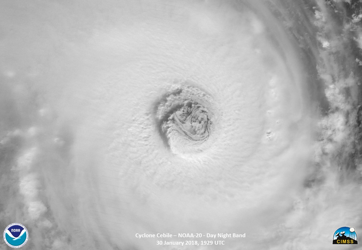 ecazatormentas's tweet photo. El moderno satélite #NOAA20 capta sus primeras imágenes de un ciclón tropical: #CEBILE. No te lo pierdas, y entra en: https://t.co/MucFKzfPTa https://t.co/4GXS3caKVw
