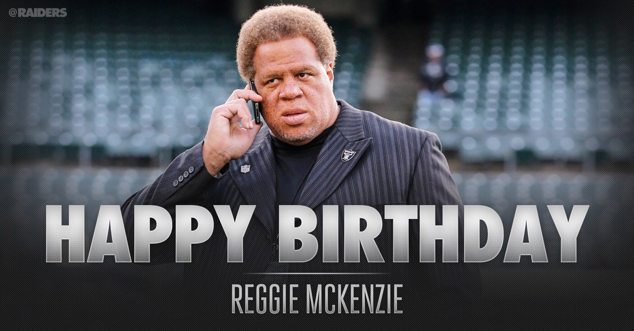 This one\s for the twins.

Happy birthday to GM Reggie McKenzie and college scout Raleigh McKenzie! 
