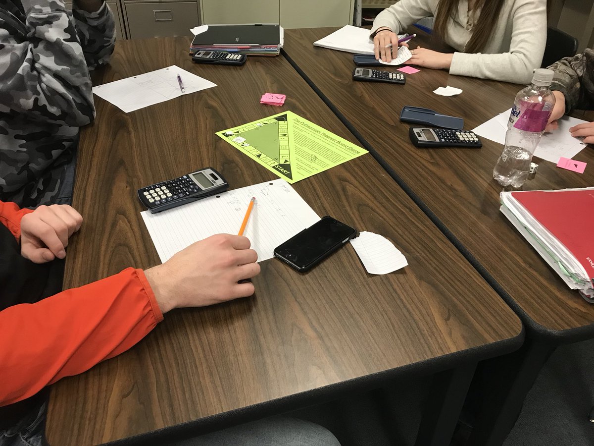 parkrapidsmath's tweet photo. Pythagorean board game! Competition was intense. “This is so much fun and I’m not winning!” #whyiteach #prmath2018 https://t.co/xVd75NsJy9