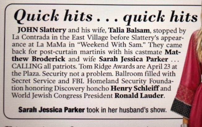fehsf_grants's tweet photo. Our Tom Ridge Awards Gala made the New York Post today! #tomridge #ridgeaward #fehsf #fehsfgrants #ATF #cbp #dea #fbi #hsi #ice #icehasi #usms #usss #secretservice #plazahotel #april232018 # https://t.co/PSuj9xalEq