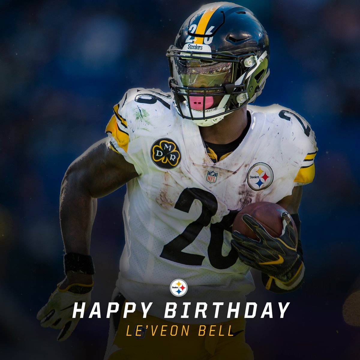 steelers's tweet photo. #HappyBirthday @L_Bell26‼️ https://t.co/vVI3bjkmIV
