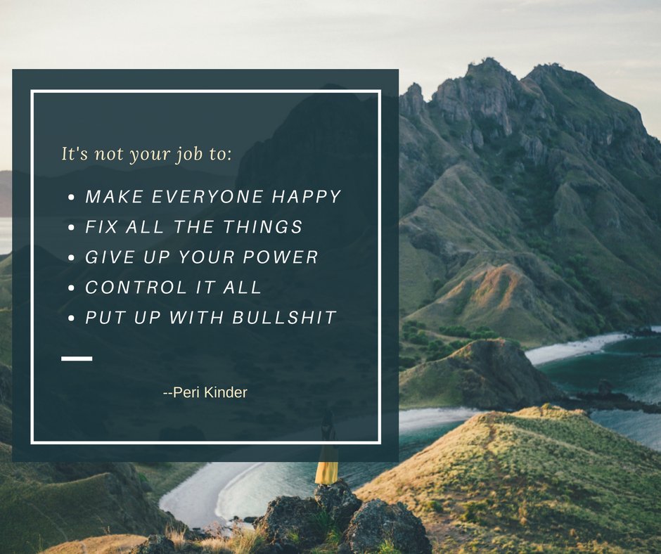 Not your job . . . #ThursdayThoughts #ReleaseControl #Refocus #GetWell