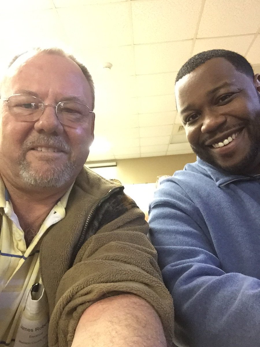 Coachb02que's tweet photo. Me and Mr. Roberts from @CareerTechCntr receiving some Electrical💡 training this morning to better prepare our students for a BRIGHT💡 future @TigersMCHS #agteacherlife #learnbydoing #CareerTechEd #MCSS https://t.co/aFfEixGlob