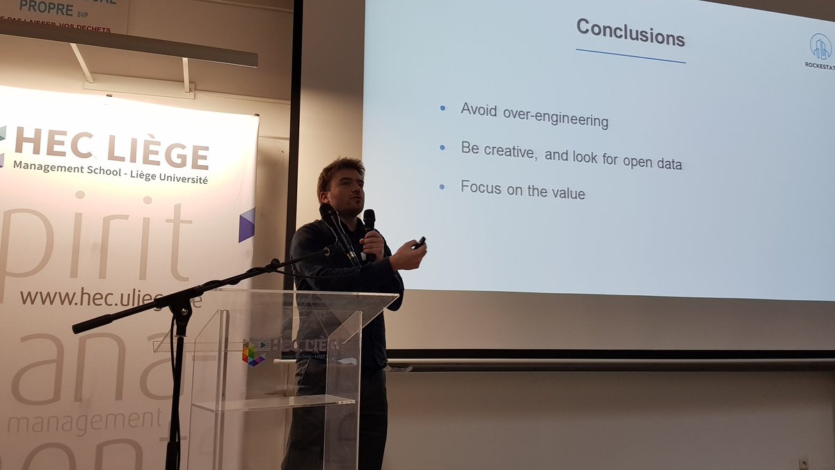 MichaelSchyns's tweet photo. 1st meeting #DataScience Liege @DSLiege 4 orateurs de qualité pour ouvrir le bal @MathieuCarette @caroline_emonet @bloffet PierreMarchand.  160 participants à @HECLiege @UniversiteLiege #HECDigitalLab @digitalwallonia @Prayon_Group @NicolasNeysen https://t.co/6yrXSUFYID