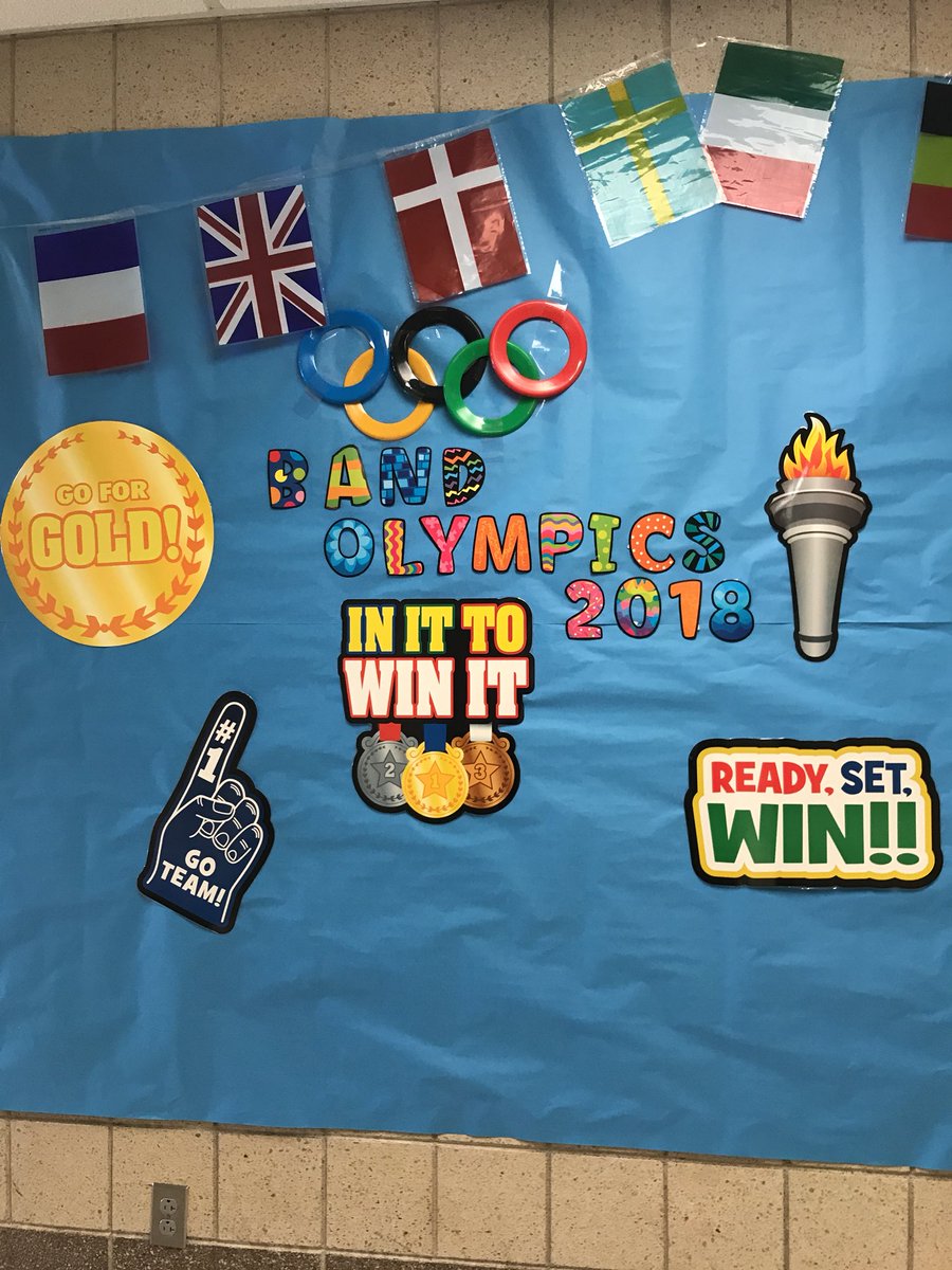 E8band's tweet photo. 6th Grade Band - Let the Olympic Games begin!  🎶 https://t.co/eAKwphj4jY