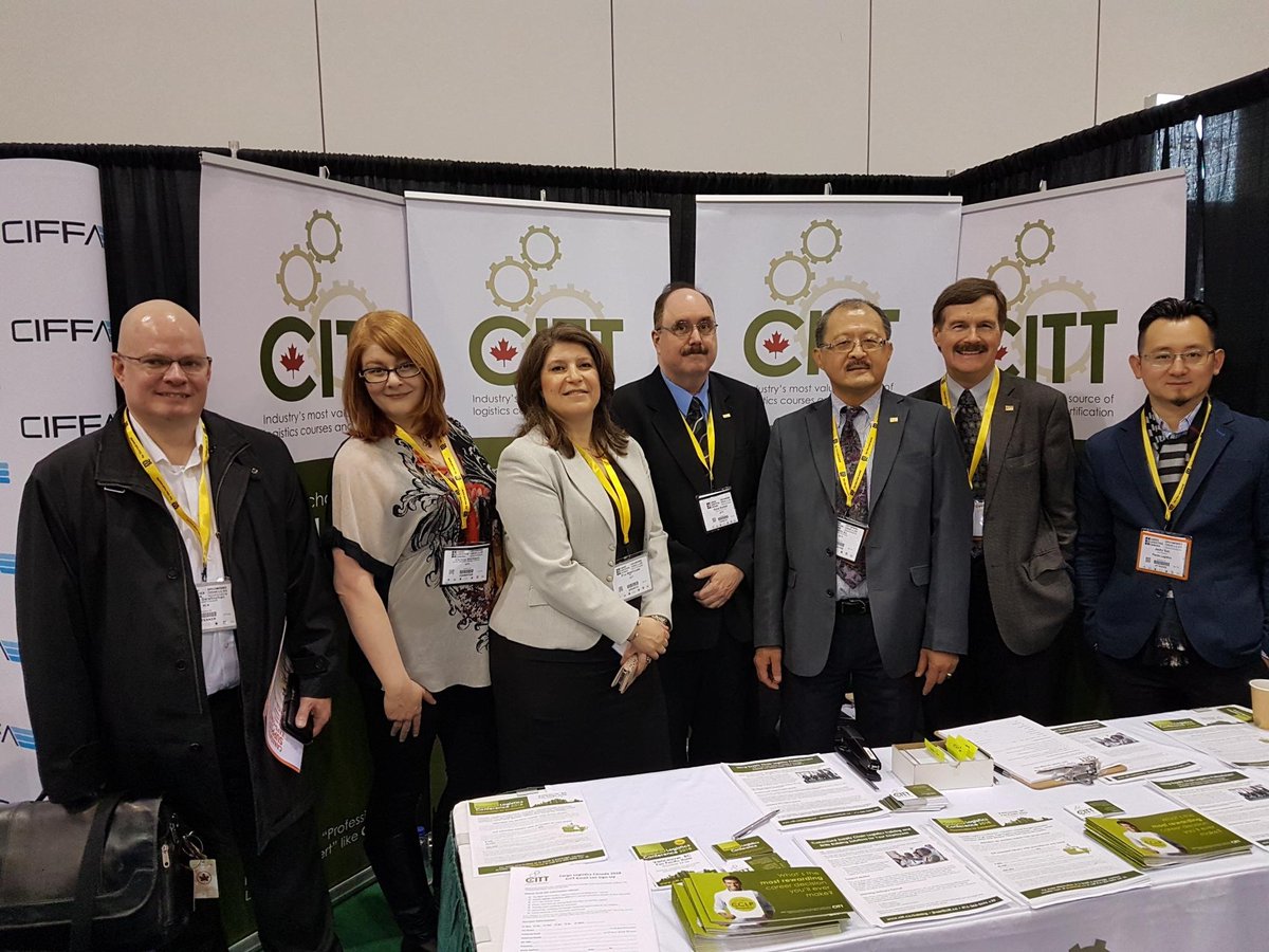 CITTLogistics's tweet photo. Team CITT at #cargo2018. We're at booth 344, so swing by and say "hi"! https://t.co/UkK5OfNRDH