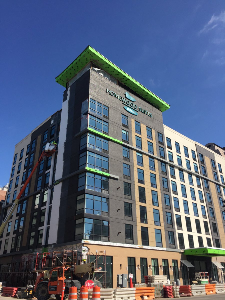 PoeCompanies's tweet image. Coming soon! We can't wait for the @HomewoodSuites to open in #DowntownLou
