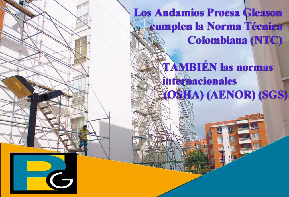 ProesaGleason's tweet photo. ¿USTED PIENSA EN SU FUTURO? No exponga a sus trabajadores ni tampoco su futuro, vaya a la fija con #AndamiosCertificados en norma colombiana (NTC) y normas internacionales (OSHA) (AENOR) (SGS).
Pregunte que nosotros le respondemos sus inquietudes: 333 33 34
#ProesaGleason #CaliCo https://t.co/nipVmGhFV9