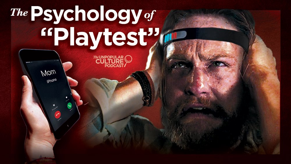 upcpodcast's tweet image. Introducing 100% Psychology of “Playtest” #BehindtheScenes &amp;amp; #eastereggs 🥚✨👏🏼
👉🏼upcpodcast.com/BlackMirror 

#thursdaythoughts #blackmirror #playtest #analysis #psychology #My4WordRegret #gamer #mindfuck #usscallister #arkangel #nosedive #hangthedj #blackmuseum