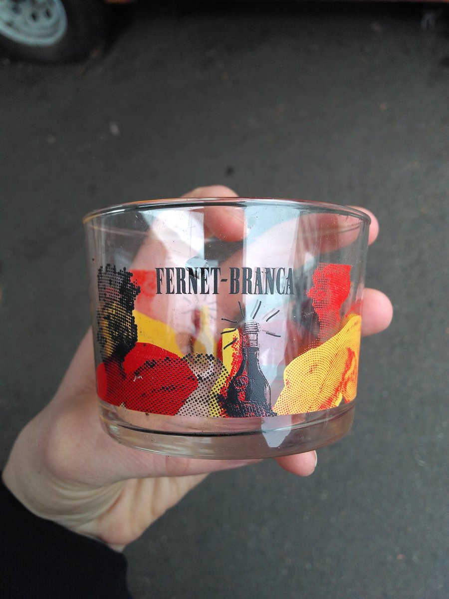 Baffling yet delightful <a href="/FernetBranca/">Fernet-Branca</a> find in the landscaping of a surface parking lot today