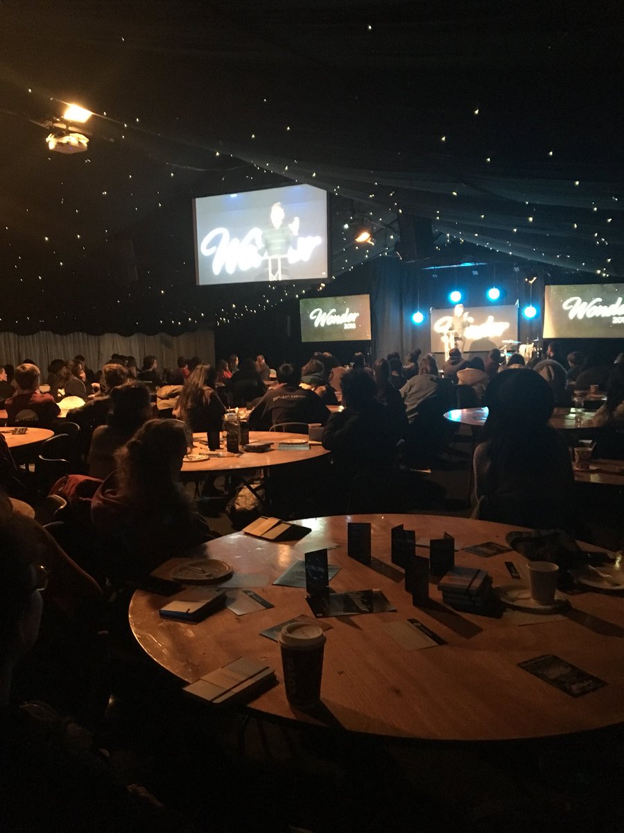 ‘Don’t reject God until you’ve taken him at his Word’ 

Fab talk from Reuben Hunter this evening #wonder2018