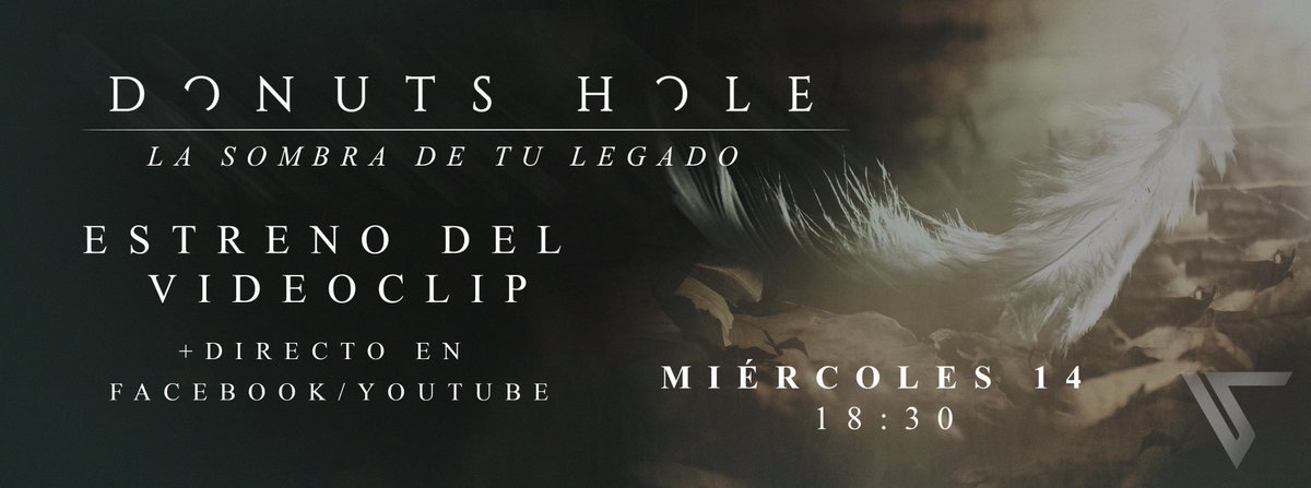 Vampire Productions (@vampireprods) on Twitter photo "La sombra de tu legado" primer tema y videoclip de "Límites" nuevo proyecto de <a href="/Donutsholeband/">DONUTS HOLE OFICIAL</a> vera la luz este miércoles 14 a las 18:30 horas.
¿Llegarán a tiempo? ¿Vosotros que opináis?...
#limites #lasombradetulegado #1temapormes "La sombra de tu legado" primer tema y videoclip de "Límites" nuevo proyecto de <a href="/Donutsholeband/">DONUTS HOLE OFICIAL</a> vera la luz este miércoles 14 a las 18:30 horas.
¿Llegarán a tiempo? ¿Vosotros que opináis?...
#limites #lasombradetulegado #1temapormes