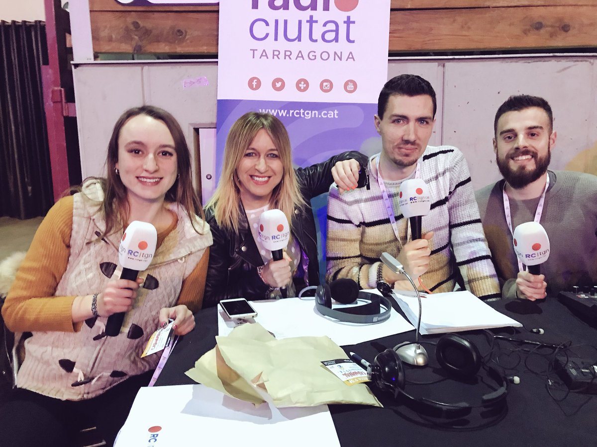 #DISFRESSADOR
L’equip de <a href="/RCTgn/">Ràdio Ciutat Tarragona</a> preparat per explicar-vos un any més aquest esdeveniment, ens acompanyeu? Comencem a rctgn.cat!