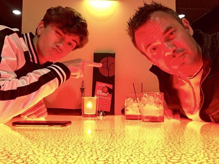 drunkenfish's tweet photo. Throwback to when #thevampirediaries actor @gavincasalegno and producer/director Shaun Peter Cunningham joined us for a sushi bite at @BPVSTL ! #drunkenfish #tbt https://t.co/I0P2QIX5w7