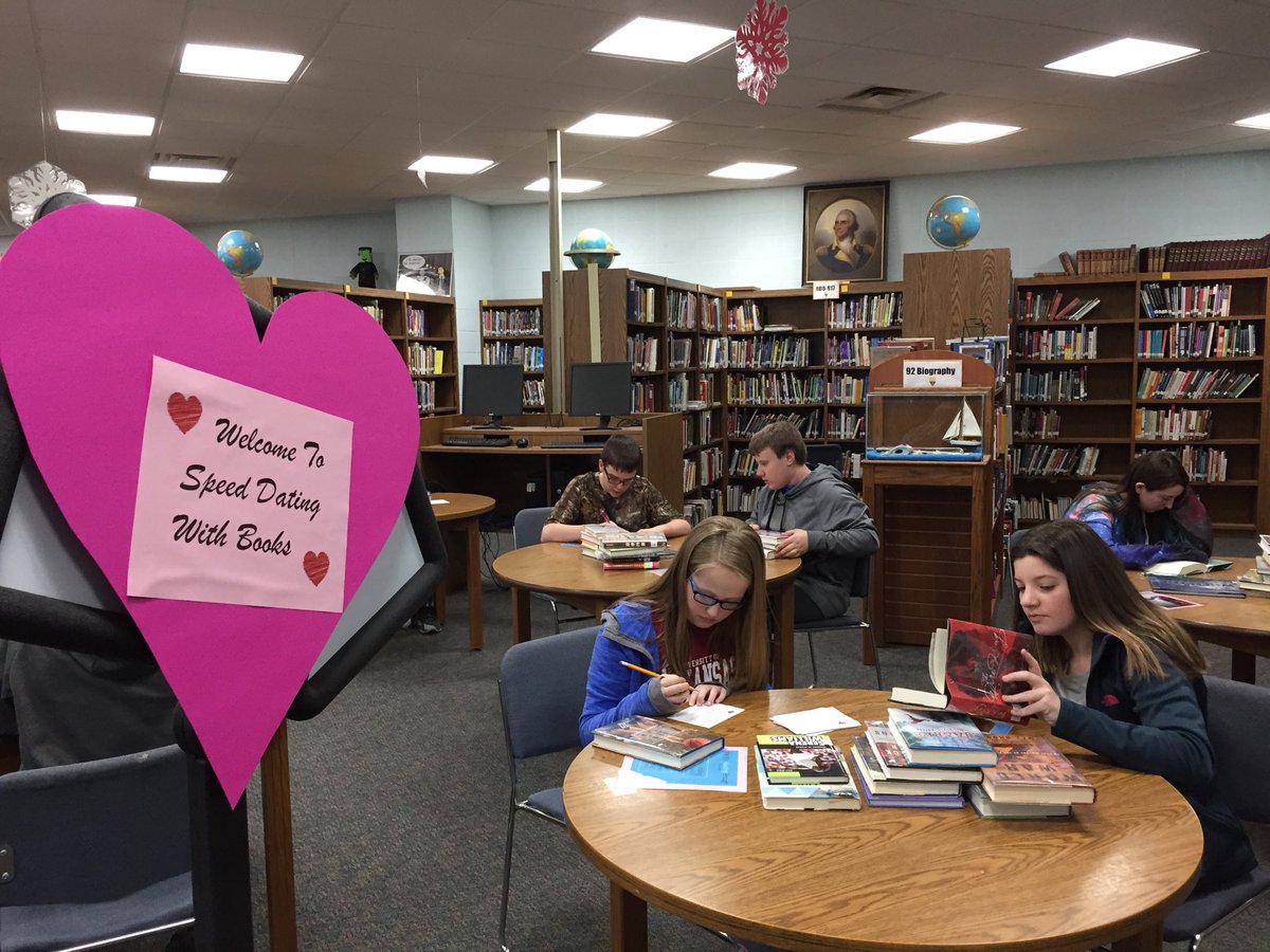 Speed dating with books @Mhjh library