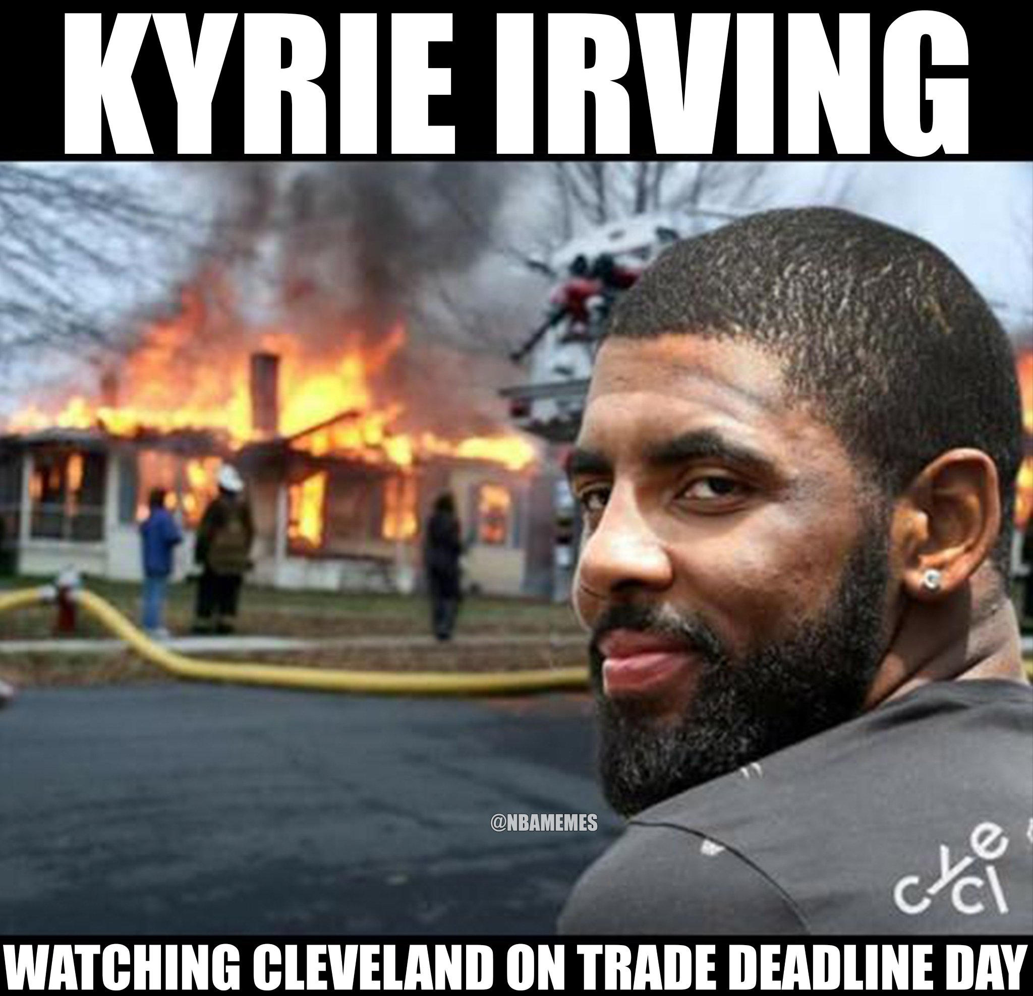 Nba Memes On Twitter Kyrie Irving Today Looking At Cavs Nation S Trades Celtics