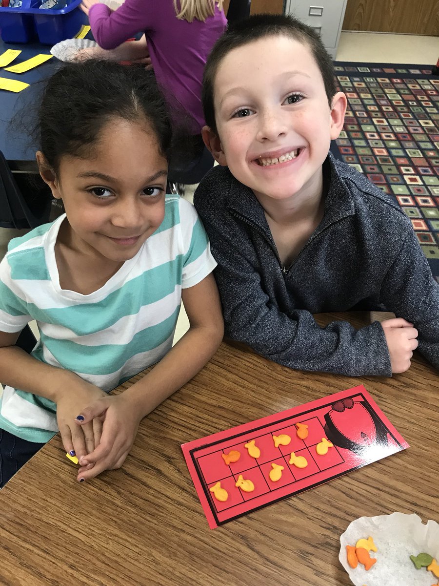 MrsKeensClass's tweet photo. Math made better by goldfish! @WoodwayElem @MISDMath https://t.co/V57LmuEWTb