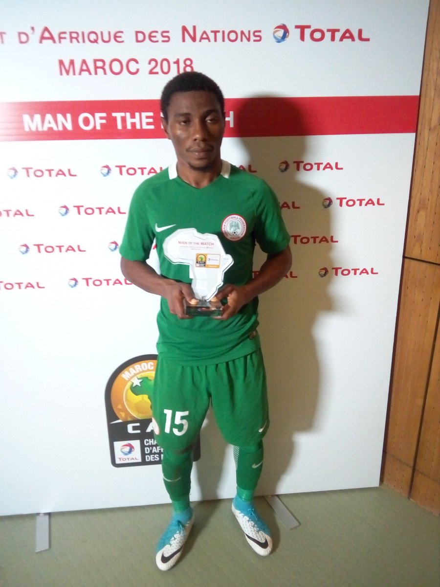 NPFL_INSERT's tweet photo. @SunshineFCAkure midfielder Dayo Ojo and Stephen Eze make #TotalCHAN2018 best 11 in the just concluded championship in Morocco.. https://t.co/6YFv6oP70C