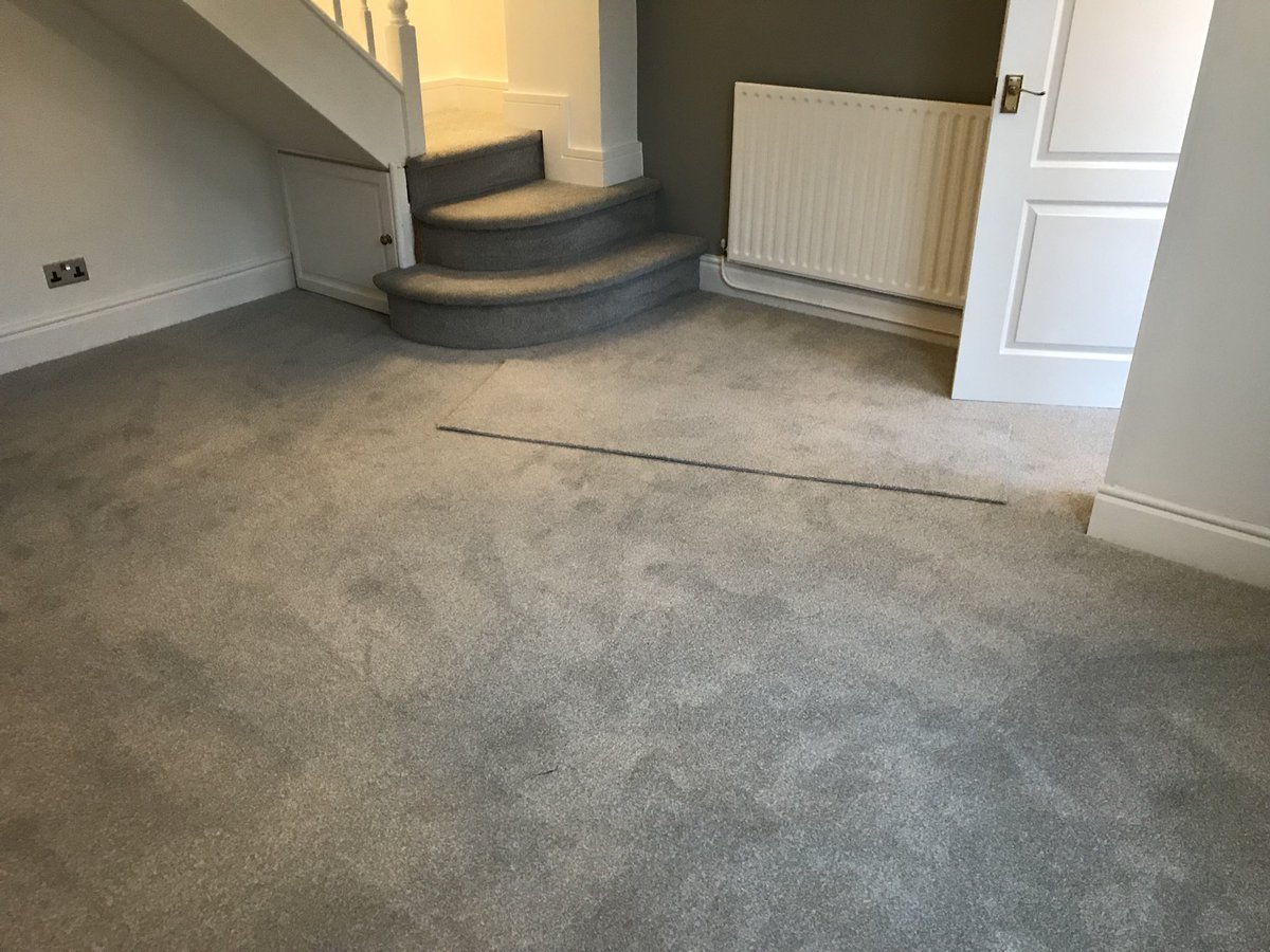 KRowlatt's tweet photo. #double #Bullnose #capandband #stairs #lounge #landing @PennineFlooring #bowlee #saxony #bedroom #softnoble #oatmeal bullnose steps weren’t built great, can notice the curves on risers https://t.co/TZTdMsSC9l