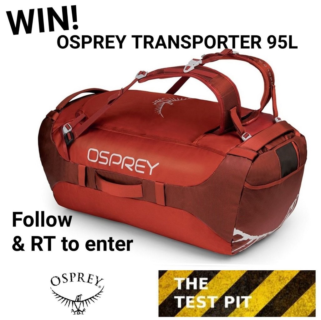 thetestpit's tweet photo. CLOSING TOMORROW! Our latest #competition is to #win an @OspreyEurope Transporter 95L, worth £130. Follow &amp; RT! https://t.co/7zOxwaKffz #giveaway https://t.co/Ro15hqEd22