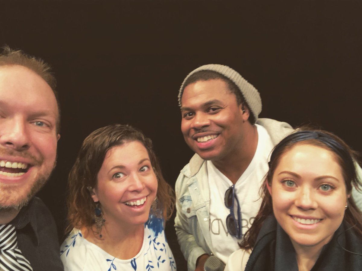 Yesterday’s shows were foiled by ice, but the energy was high for our shows at Williamsburg MS today!