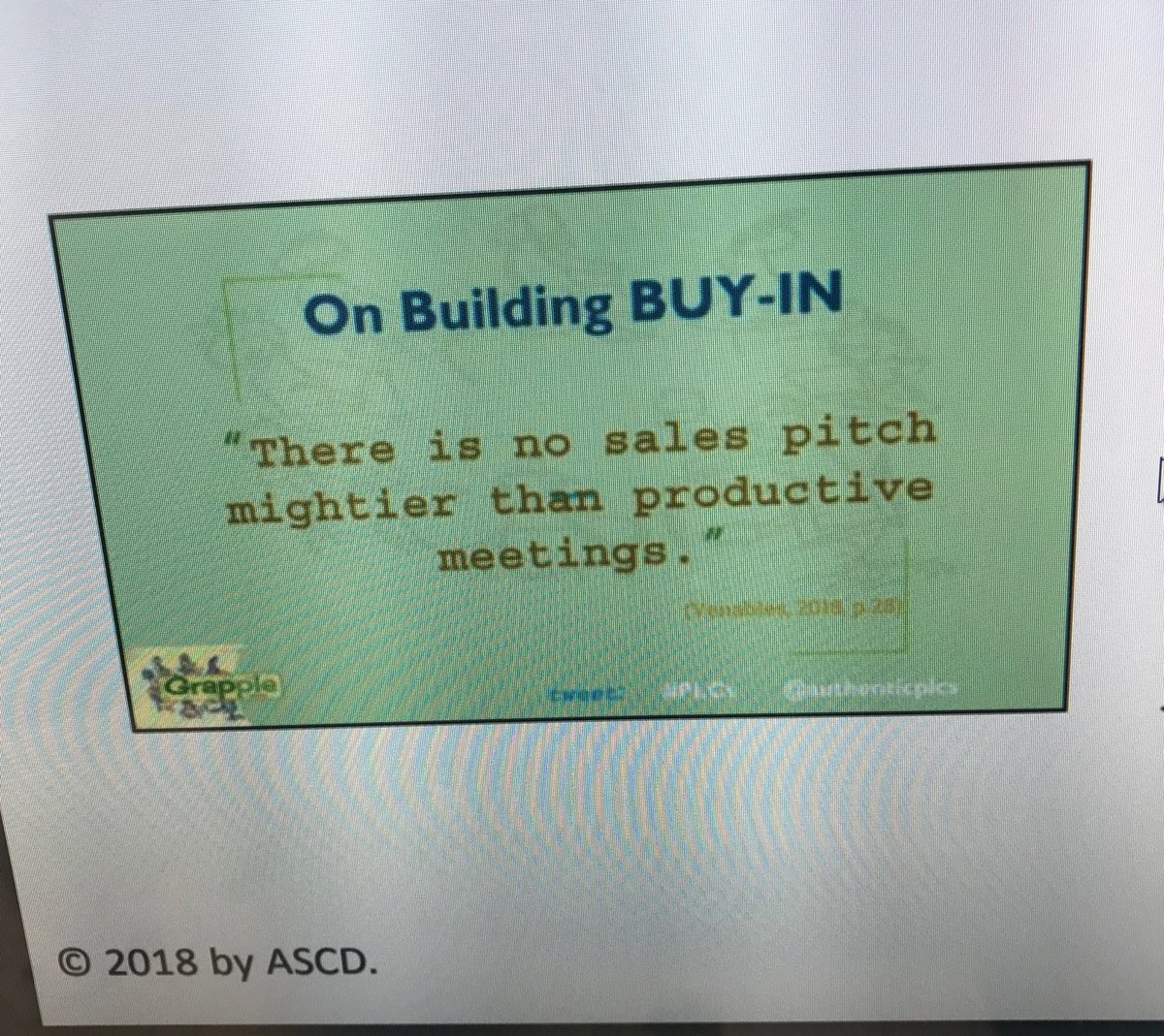 Yes! Favorite quote of the webinar!@ASCD <a href="/authenticplcs/">Venables</a>