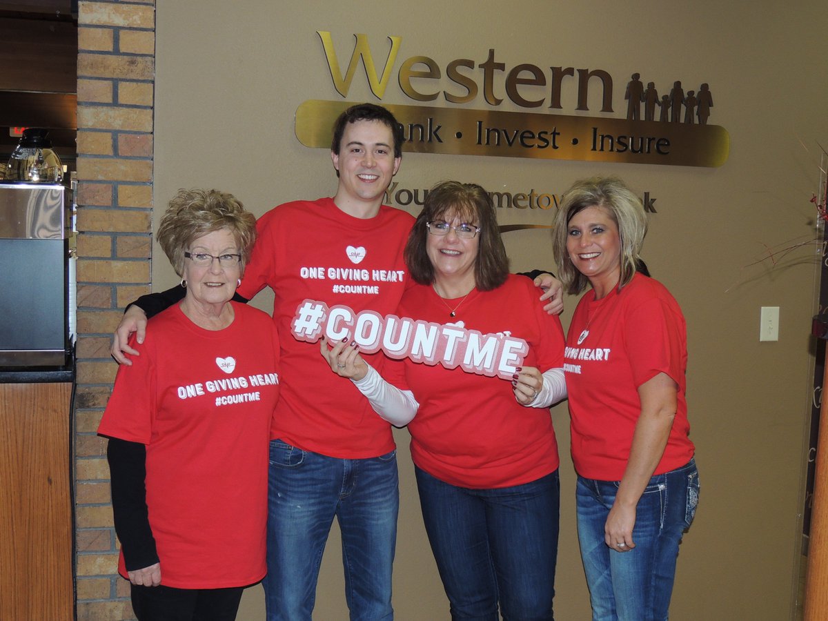 westernbanks's tweet photo. You still have time to join us and the thousands of other giving hearts by donating today! Visit https://t.co/bbftbRdAws to donate. #CountMe https://t.co/AByYKTN51t