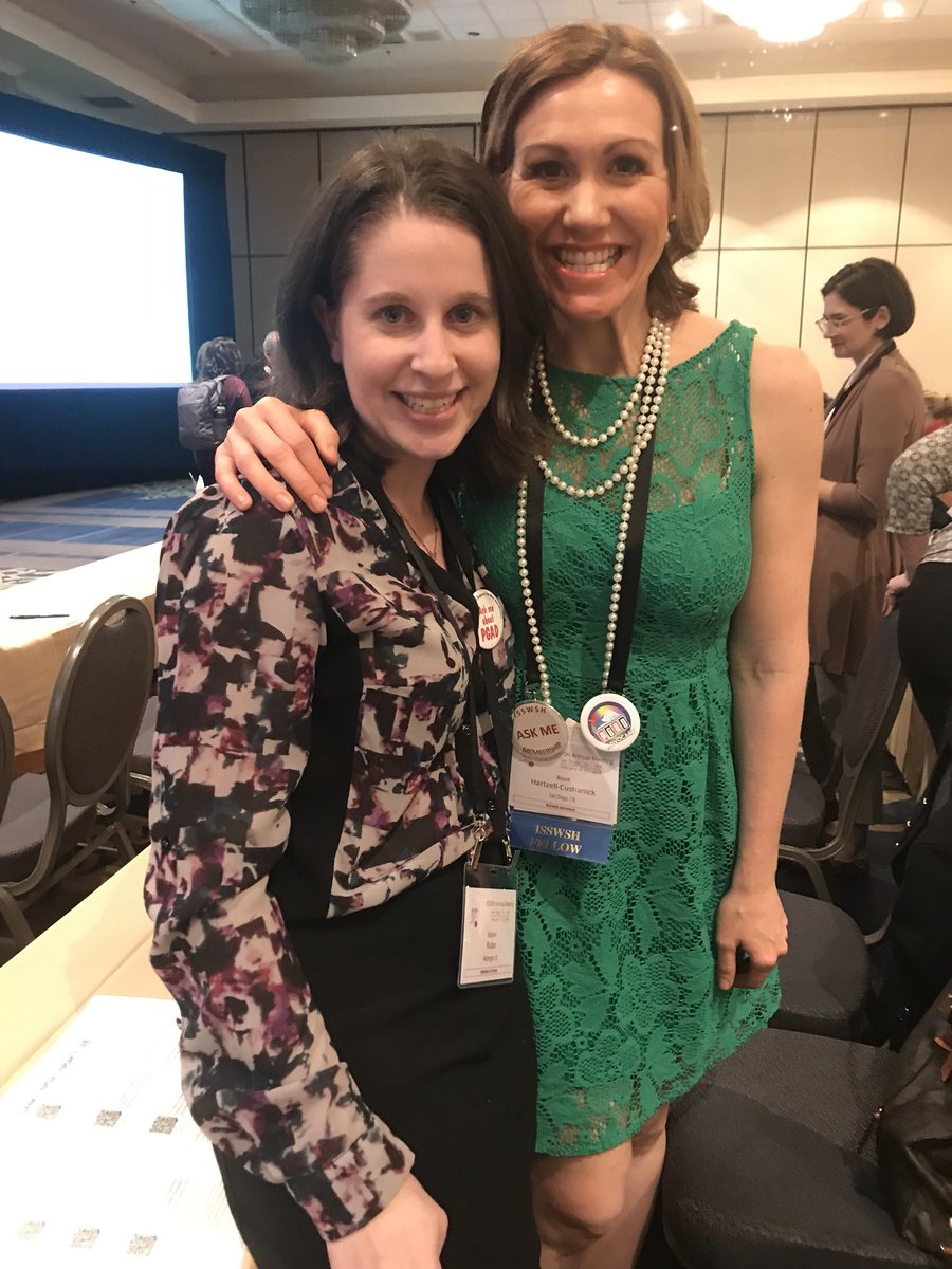 Reunited and it feels so good!!! Hanging with SDSM’s old Sexual Medicine fellow @rachelsrubin1 #ISSWSH2018