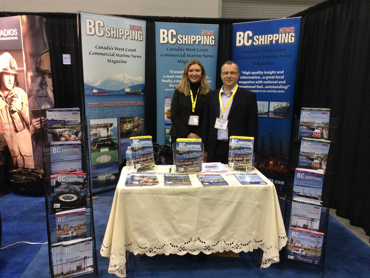 bcshipping's tweet photo. Great booth staff and a great show! #cargo2018 https://t.co/816EgIs8mX