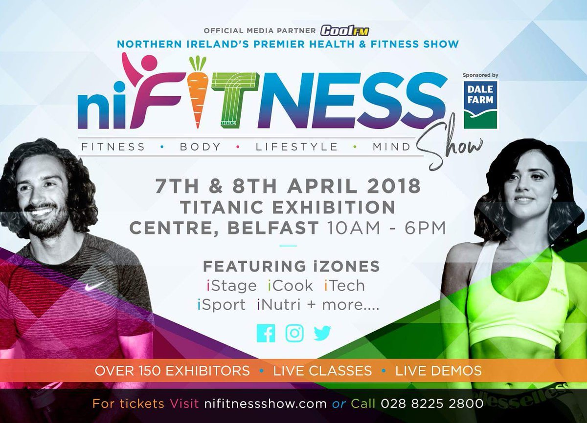 Annettekelly__'s tweet photo. Excited to join the @Nifitnessshow squad 👐 Join us on the 7 & 8th April 2018 @thebodycoach @lucymeck #LPT #NiFit https://t.co/BUihNL5ZB8