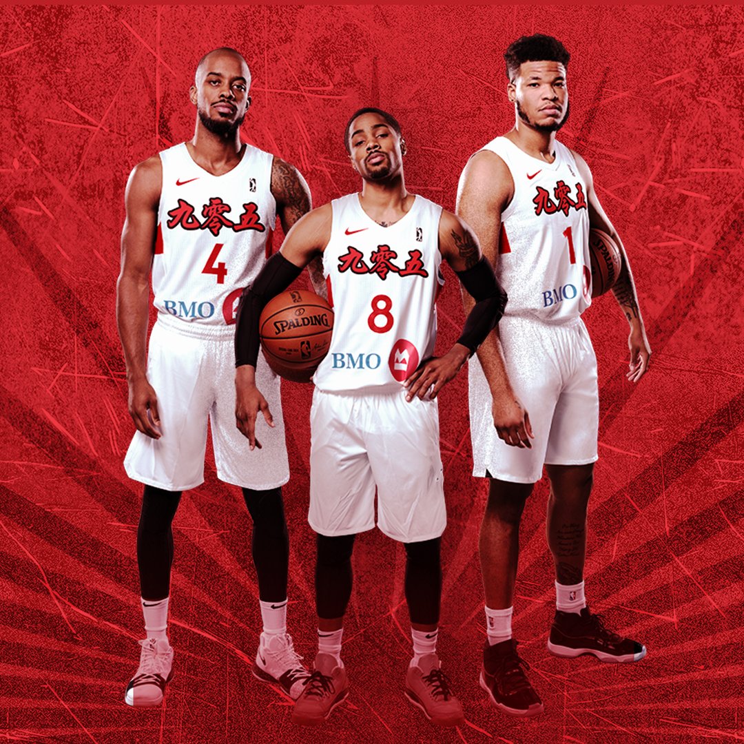 Raptors 905 on X: Jerseys for tonight's Lunar New Year game