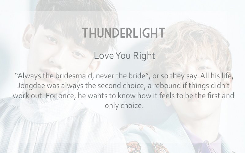 thnderlightfest's tweet photo. Love You Right • PG-13 • 17.9K
📎:  https://t.co/tyvwK5M1Yk https://t.co/LjoXSTlEhA