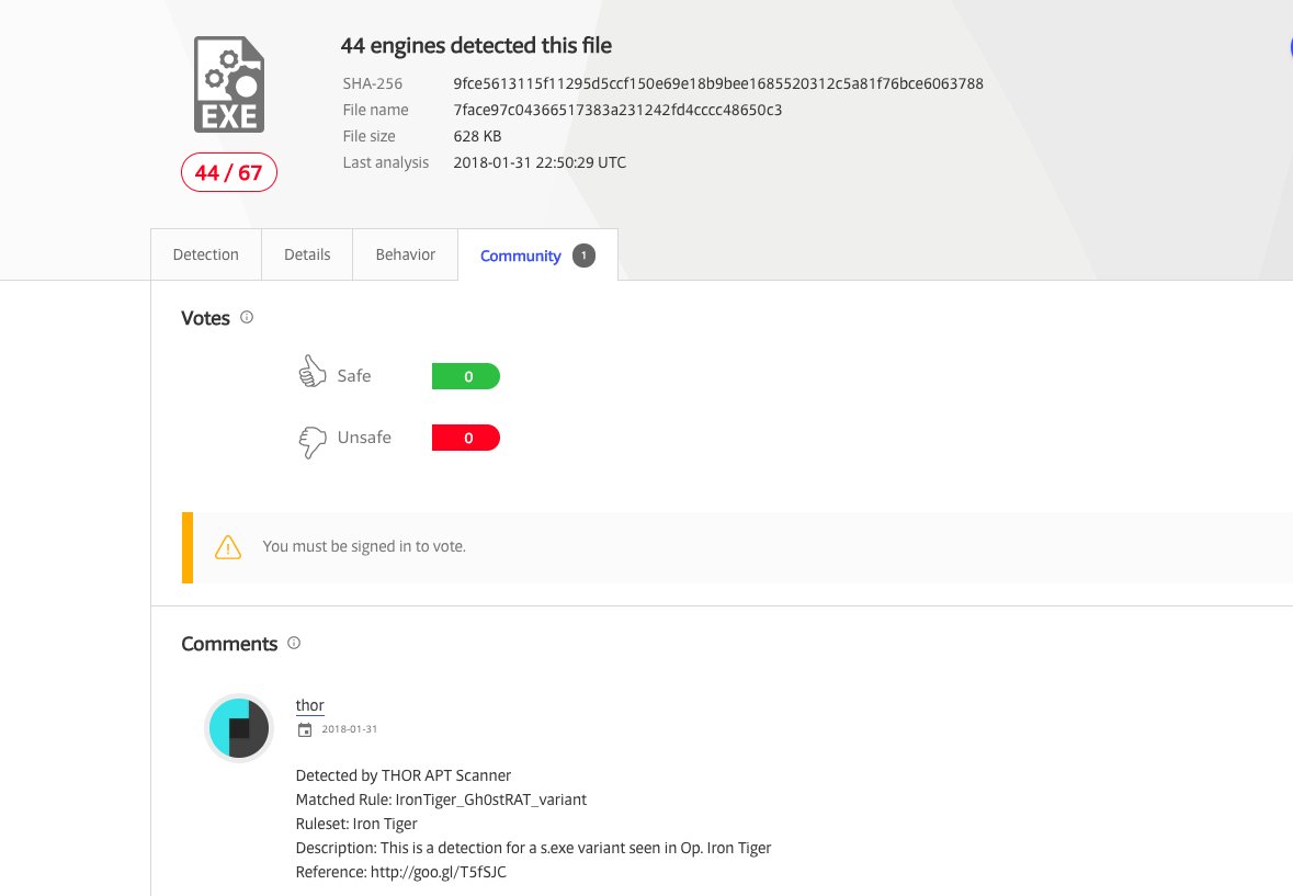 CIPProject on Twitter "Interesting file on HybridAnalysis https//t