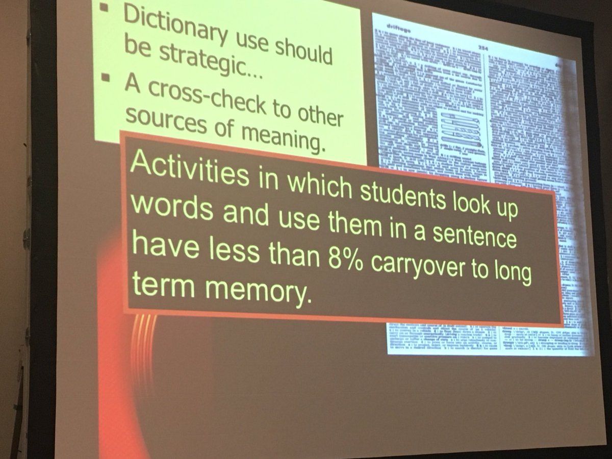 TeraEllison's tweet photo. The dismal value of copying definitions doesn't surprise me. The 8% transfer alarms me. @lindavhoyt #WSRA18 https://t.co/BxaPphZDUt