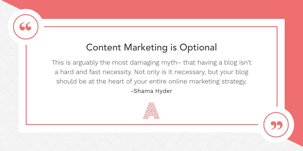 affarico's tweet photo. Think content marketing is optional? Not anymore. Find out how @Shama took an advice blog and turned it into an award winning agency with fortune 500 clients. https://t.co/wK2Mt8AS48
#business #moversandshakers #womenintech #youcansocial #smtip #zenmedia #digitalmarketing https://t.co/heQ1lna9E1
