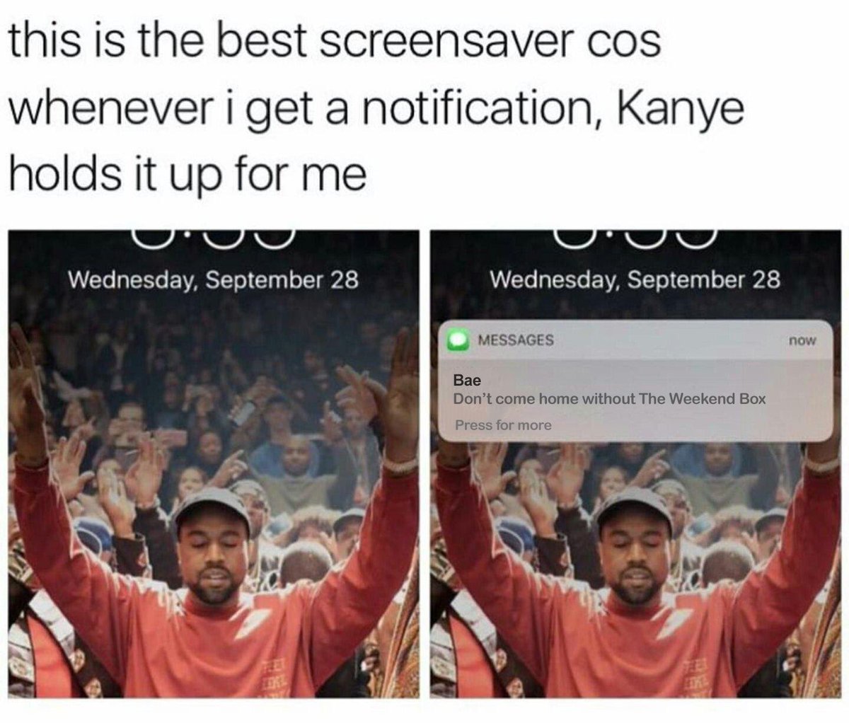 WeekendBoxMJ's tweet photo. Don't disappoint your partner this Valentine's day. Come home with a Weekend Box 😍
For use by adults 21 years of age or older. Keep out of reach of children.
#Weekendbox #kanye https://t.co/G0p75Dkb0u