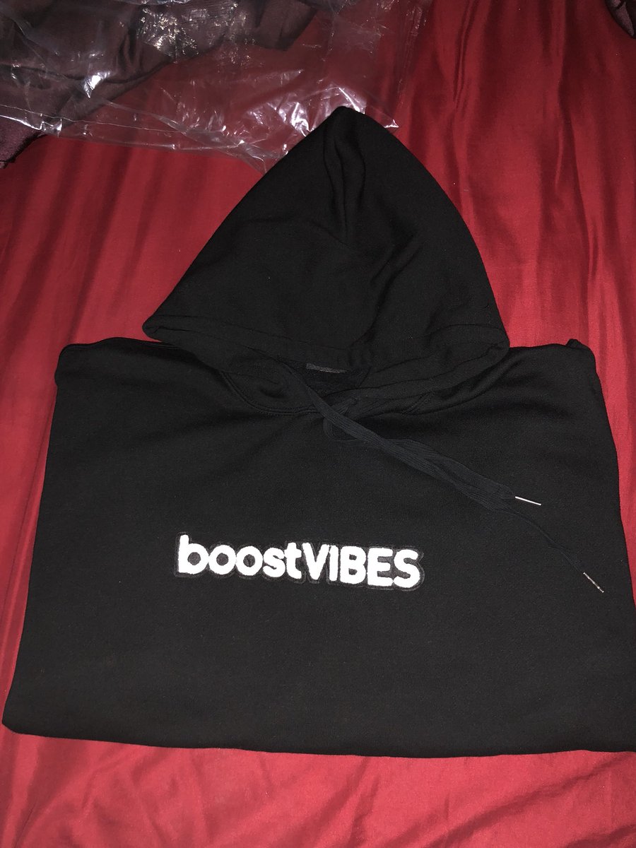 Just got home from a long day and coming home to this package made my day! Thanks @boostVIBES