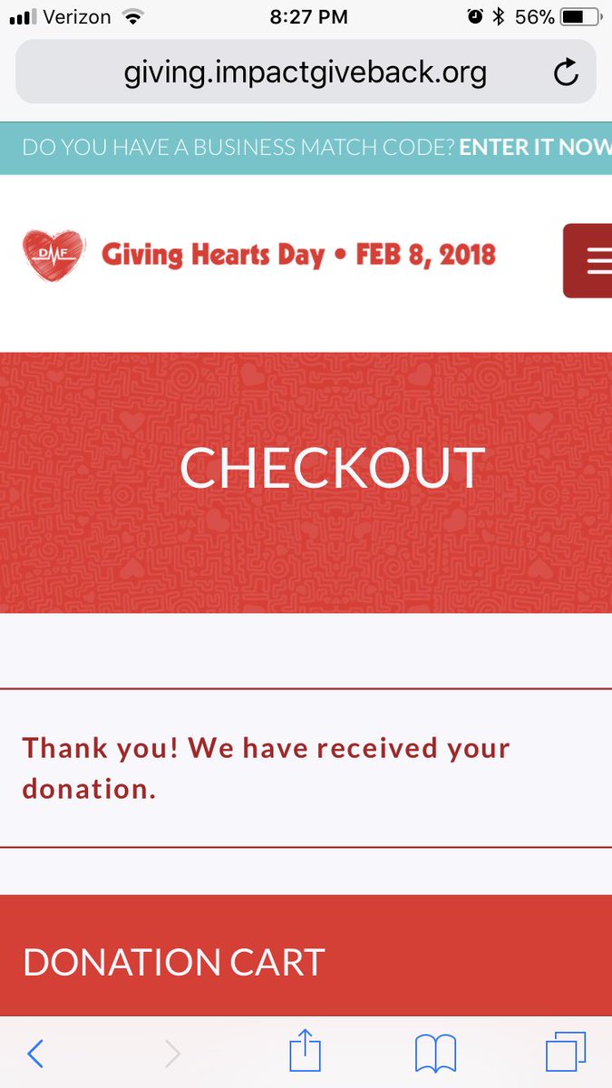 WardBriggsLLL's tweet photo. I’m in!! #countme #GivingHeartsDay2018 #GivingHeartsDay with @AlyssaBriggs16 https://t.co/pYEte6RcCK