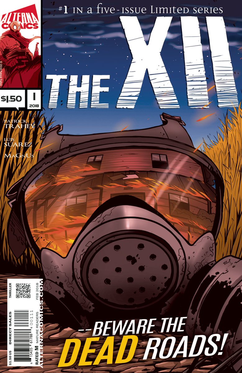 SolComics's tweet photo. Issue 1 of #TheXII drops on Feb 21. If you're in the Chicago area come by @Challengers and get a signed copy! I'll be there between 5-7pm. I've got free prints for Twitter followers! @ALTERNACOMICS #SupportYourLCBS #indiecomics 

https://t.co/FOOiEdgr1K https://t.co/5Zi2ytHojX