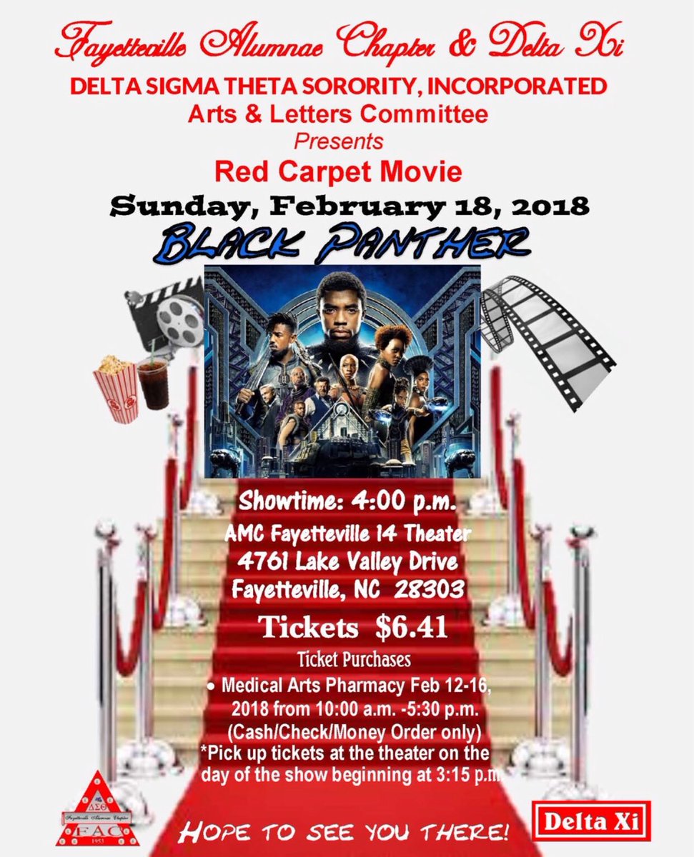 FayAlumnaeDelta's tweet photo. Come out and watch with FAC! https://t.co/1B8JOJCPsM