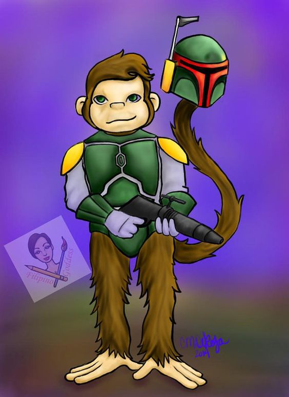 EByzio's tweet photo. Give the role to a monkey #RuinAFictionalCharacter https://t.co/fN3wS5S0M4