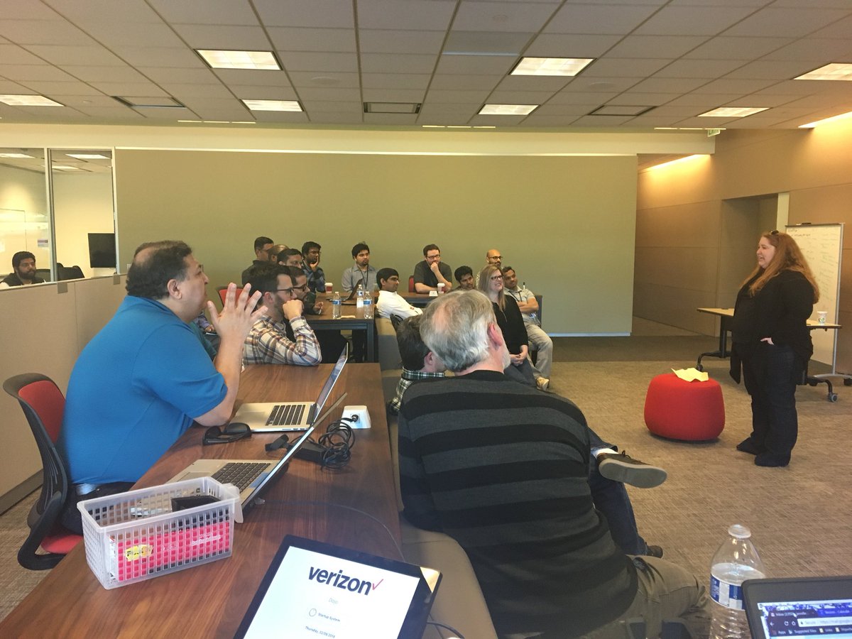 JangryGuerra's tweet image. Shout out to @lara_becker for introducing the fab Katie Kelly @mediapyre to #TxDojo for a conversation about Blockchain Tech.  Thank u both for taking the time to attend our BrainQuest session!!!! #devopsVZ