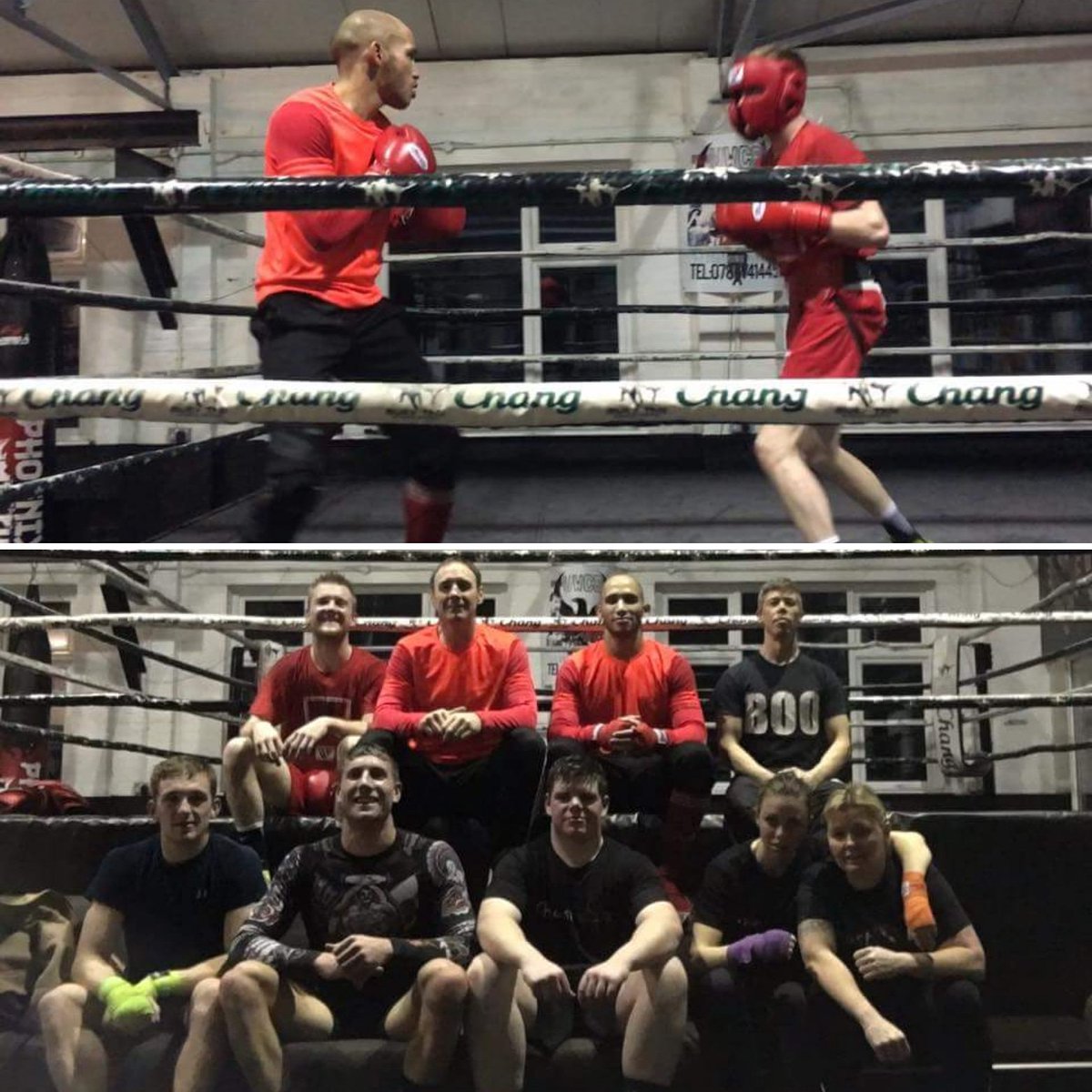 Ghostelusiveuk's tweet photo. #ghostsquad
#ghostelusivecombat
#trainhard 
#gettingtheroundsin
#sparring
#latenighttraining https://t.co/LZPw99iPyW