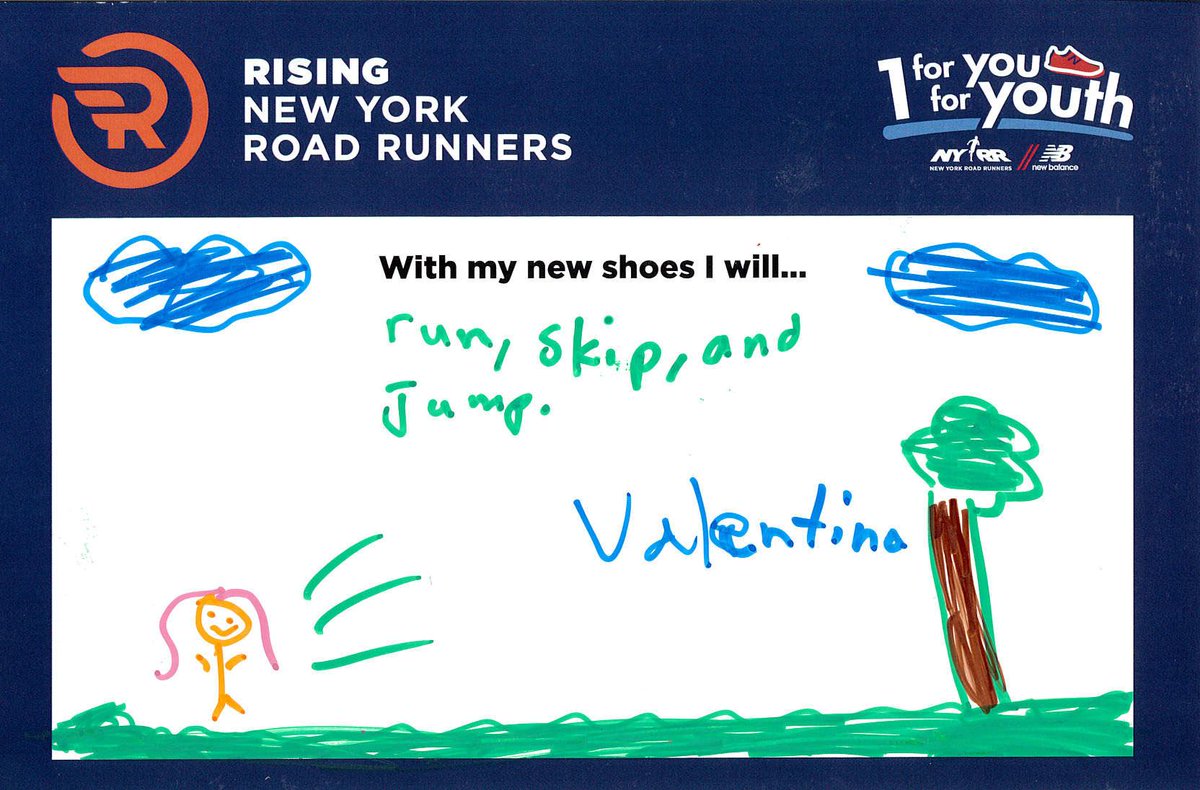 nyrr's tweet image. #tbt to Winterfest when our young #RisingNYRR runners got @newbalance running shoes and set new goals for the year.
We’re looking forward to following their journey &amp;amp; see what these young athletes set out to achieve in 2018.
Learn more about #RisingNYRR at bit.ly/2EfeNj6