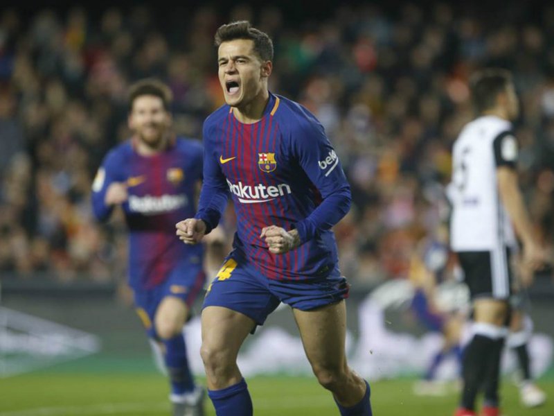 ValenciaFCNews's tweet photo. #ValenciaCF Valencia 0 Barcelona 2 (0-3 agg): Coutinho off the mark to s.. #CheNord #VCF https://t.co/0fainj3MRF https://t.co/4W47uBLxbe
