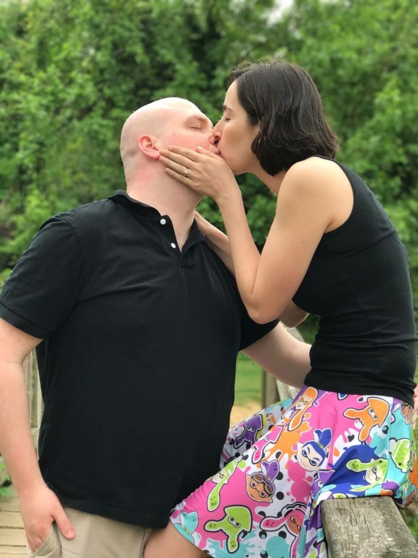 TheAlanaFilter's tweet photo. The man that I love is the one that gets to be stuck with me for the rest of his life. ๐ I canโt wait to marry my fiancรฉ, Harley, in a couple months! ๐ #ShutterflyCupidSweeps https://t.co/9Mq5FiKIUH