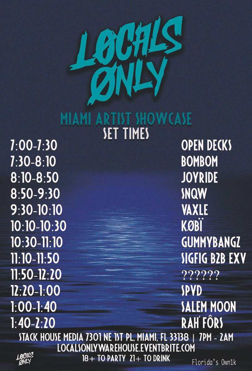 officialvaxle's tweet photo. Set times for tomorrow night! 🤘🏻 https://t.co/8b5cbGZv2w