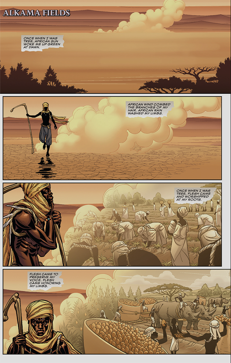 chrisdavisLens's tweet photo. prepping for @theblackpanther w/ Ta-Nehisi Coates #comics #3 full of #sign #signatum most impressive this on #biomimicry #biophilia in #poetry #repetition form playing at the more powerful #mythology of #nature #edchat #makerEd #media #newmedia #literacy #newliteracies #k12 https://t.co/w9Jwjaeyz8