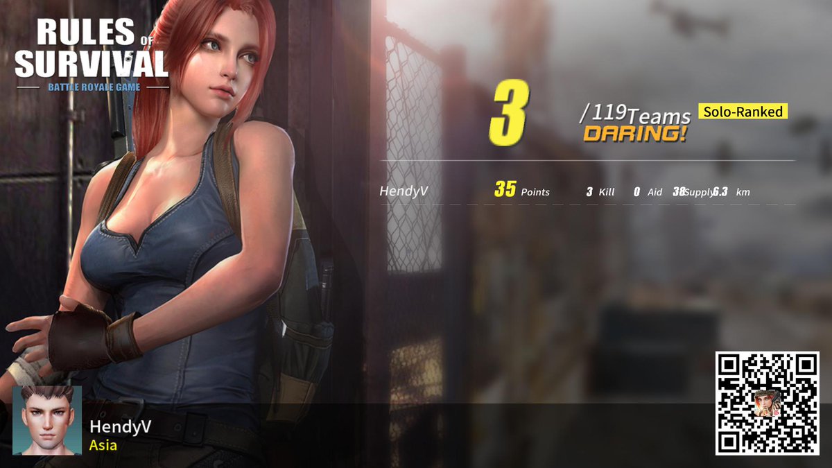 HendyVeranda's tweet photo. #RulesofSurvival https://t.co/977ne6pCnA